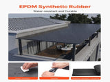 Roll Roofing, 4.57 x 6 m, 45 mil EPDM Rubber Roofing, Long Lifespan & Weather-resistant, Withstands V952-GBJ1520FT000YVF01001V0