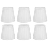 6Pcs Modern Fabric Desktop Lampshade Chandelier Wall Light Lamp Cover for Home Decoration V1294-YM0901-3119200096111