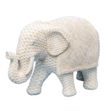 Woven Look Dad Elephant Ornament 30cm V637-91243ELE