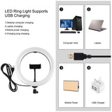10.2 Rgbw Led Ring Light Kit With 1.1M Tripod & Phone Clamp PRL-4403TKP