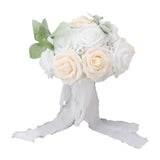 Wedding Bouquet Vivid Color Holding Flowers Romantic Handmade Elegant Holding Flowers For Parties V1294-YM0703-3115230037111