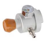 Soda Maker Adapter Aluminum Corrosion Rust Resistance CO2 Refill Connector with Pressure Gauge 8mm V1294-YM0626-3113220314911