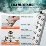 Ultrasonic Mist Maker 12 Head, 9000mL/H Ultrasonic Fogger, Mist Maker with 300W IP67 Waterproof V952-CSBWHQ12TFSDL27HZV3
