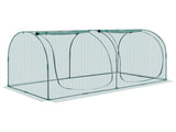 Crop 2.48 x 1.2 x 1.2 m Plant Protection Tent with Zippered Door, Wind-Resistant Tall Crop V952-ZZBHZ1PCS984ZQZ2F001V0