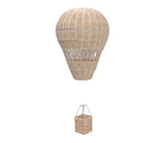Woven Hot Air Balloon Handcrafted Exquisite Details Rattan Weaving Decoration for Kids Room Party V1294-YM0703-3115230034411