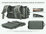 4-in-1 Convertible Travel Backpack & Briefcase - Large Capacity, 16" Laptop Compartment, USB V888-ELOSUNG37088
