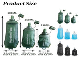 150ml Soft Flask,Light Tpu Foldable Soft Water Bottle Leak Proof Hydration Flask,Soft Water Bottle V1189-LWWAL-20260325-02655