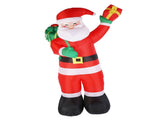 Inflatable Santa with LED Light Decorative Weatherproof Blow Up Santa Yard Standing Santa for V1294-YM0901-3115240123812