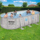 Bestway Swimming Pool 549x274x122cm Steel Frame Above Ground Pools Filter Pump Ladder 13430L BW-POOL-549-56717