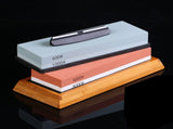 400/1000 3000/80000 Grit White Corundum Whetstone Flattening Stone Angel Guide Set for Cutter V1294-YM0901-H37965