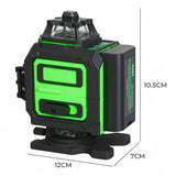 Traderight 4D 16 Line Green Laser Level Remote Tripod HW0282