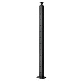 Cable Railing Post, 106.7x5x5cm Level Deck Stair Posts, 1-Pack Stainless Steel Cable Handrail Post, V952-1JZLGZXHS106AWJO6001V0