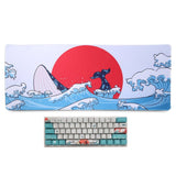 Large Gaming Mouse Pad Computer Gamer Keyboard Coral Sea Mouse Mat Non-slip Desk Mousepad For PC V1366-AZ2-W-16671