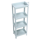 Bathroom Floor Shelf Bathroom Open Shelf Unit Freestanding Corner Rack Shelves V1294-YM0706-3112230061513