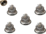 Morgan Silver Dollar Bell,Halloween Witch Silver Bells Decorations,Antique Metal Hanging Bell V1188-ZC-LHJ-428