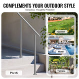 VEVOR 39.4in / 100cm Handrails for Outdoor Steps Staircase Porch Deck Senior V952-BXGSLZFS100CSMB9RV0