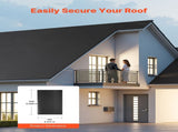 Roll Roofing, 4.57 x 6 m, 45 mil EPDM Rubber Roofing, Long Lifespan & Weather-resistant, Withstands V952-GBJ1520FT000YVF01001V0