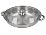 28cm/11.0in 2Layer Stainless Steel Steamer Pot Steaming Grid Cooking Pot with Handle V1294-YM0901-3118210244811