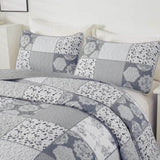 Nurturing Quilted Coverlet and Pillowcases Set: Perfect for Restful Sleep - Queen size V745-MAC080177Q13U