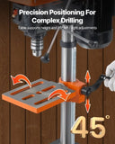 VEVOR 254 mm Benchtop Drill Press Tabletop Drilling Machine 510-2430 RPM V952-TSZC62A5D1004G1ZDV3