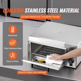 VEVOR Commercial Countertop Pizza Oven Electric Pizza Oven for 14" Pizza Indoor V952-FMDRPSLDCSXNRSZAFV3