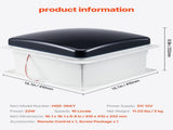 RV Vent Roof Fan 355.6 mm 10-Speed Reversible with Remote Control V952-FCHQS14YC12ICTIHPV9