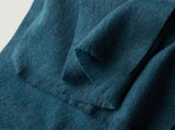 Warm and soft for autumn and winter, warm and lightweight, versatile unisex plain wool V1188-MS-313-0715
