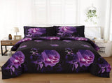 Rose Golden Hour Comforter Set Aesthetic 3Piece Bedroom Mood V745-MAB01055AJ3