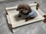 Plush Cat Bed, Cat Sofa, Warm Cat Lounge Chair, Dog Bed for Sleeping and Playing, Dog Sofa V1232-MMSF001