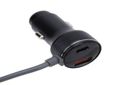 DC to Cigarette Lighter Power Cable Plug And Play Satellite DC Power Cord Compatible with PD V1294-YM0901-3113240272413