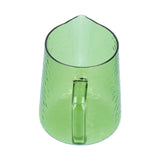 500ml Milk Frothing Pitcher Multipurpose Borosilicate Glass Milk Jug for Coffee Milk BeverageGreen V1294-YM0710-3118210257412