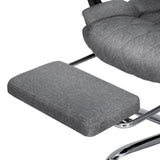 Artiss Executive Office Chair Footrest Grey OCHAIR-G-1051-FT-GY