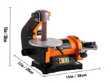 Belt Sander 300W Grinder Sander 1 x 30 Inch Electric Belt & Disc Sander 2950 RPM Variable Speed V952-300WSGJ0000000001V3