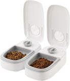 CARLA HOME 2 Meal Automatic Pet Feeder with Timer for Cat & Dog Wet & Dry Food LSB-36309