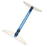 Stair Treads Gauge Template Tool Adjustable Angle Stair Jig and Measuring Tool for Cutting Perfect V1294-YM0901-3114240037611