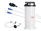 Fluid Extractor, 6.5 Liters Capacity, Manual Hand-Operated Oil Changer Vacuum Fluid Extractor with V952-SDCYQ7LSD6128GIHSV0