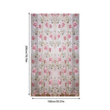 Sheer, Airy Light Filtering Voile Floral for Living Room, Rod Pocket Romantic Window V1370-AZ4-08849
