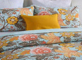100% Cotton Golden Meadow Floral Coverlet Bedspread Set V745-MMPAC060968Q13U