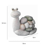 Arty Garden Snail Statue 36cm V637-40481SNL