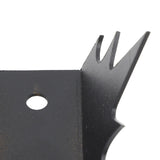 12pcs Security Fence Iron Anti Intrusion Two Layers of Anti Rust Coating Anti Thief Fence V1294-YM0901-3111240006811