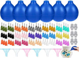 108 Pcs Pottery Tools Supplies Ceramic Precision Applicator, Precision Tips Applicator for Ceramic V1192-AZ-W-0169