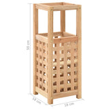 Umbrella Stand Solid Walnut Wood 18x18x50 Cm 43_247104