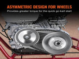 Drive Clutch, 2-8HP Engine, 2000 RPM High-Strength Drive Clutch with Asymmetric Designed Wheels & V952-KDCLHQXLCLBJQQZAXV0