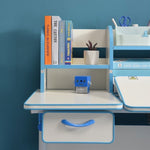 120cm Height Adjustable Children Kids Ergonomic Study Desk Blue AU V255-ABS002BLUE