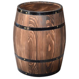 Traditional Wood Wine Barrel Ornament V1192-AZ-W-28479