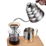 Coffee Gooseneck Kettle with thermometer 1.2L Stainless Steel, Stove Top, Premium Pour Over Kettle V1192-AZ-W-10365