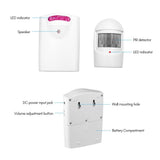 Sueriy Wireless Driveway Alarm Alert System Security Garage Intruder PIR Motion Sen Sor with 1 V1189-LWWAL-20260325-00616