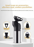 Electric Shaver for Men 3D Rotary Razor Wet and Dry Waterproof USB Rechargeable LED Display Travel V888-ELOSUNG41979