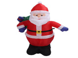 3.9ft Inflatable Santa with Gift Bag Light Polyester Easy Setup Blow Up Christmas V1294-YM0901-3115230124812
