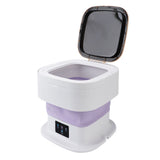 Portable Washing Machine 11.5L Large Capacity 3 Modes LCD Touch Screen Folding Mini Clothes Washer V1294-YM0901-3113240232314